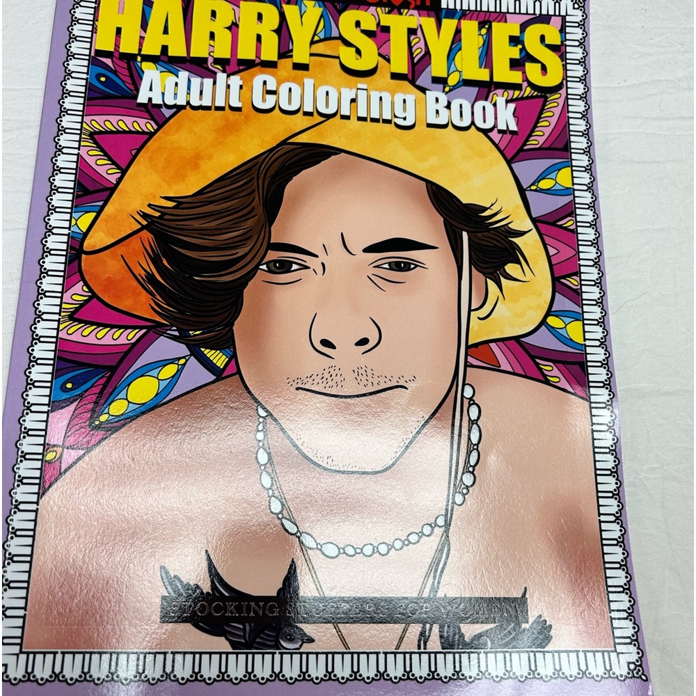 Harry Styles coloring book